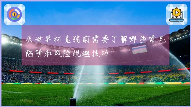 买世界杯竞猜前需要了解哪些常见陷阱和风险规避技巧