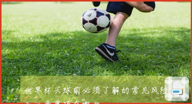 世界杯买球前必须了解的常见风险和注意事项有哪些