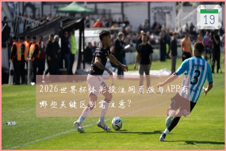 2026世界杯体彩投注网页版与APP有哪些关键区别需注意？
