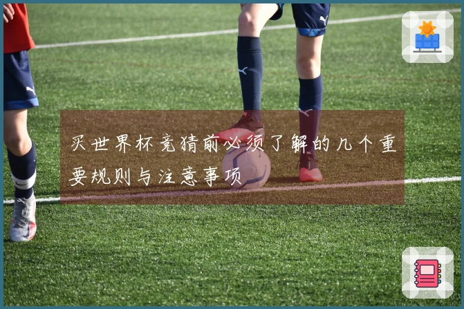 买世界杯竞猜前必须了解的几个重要规则与注意事项